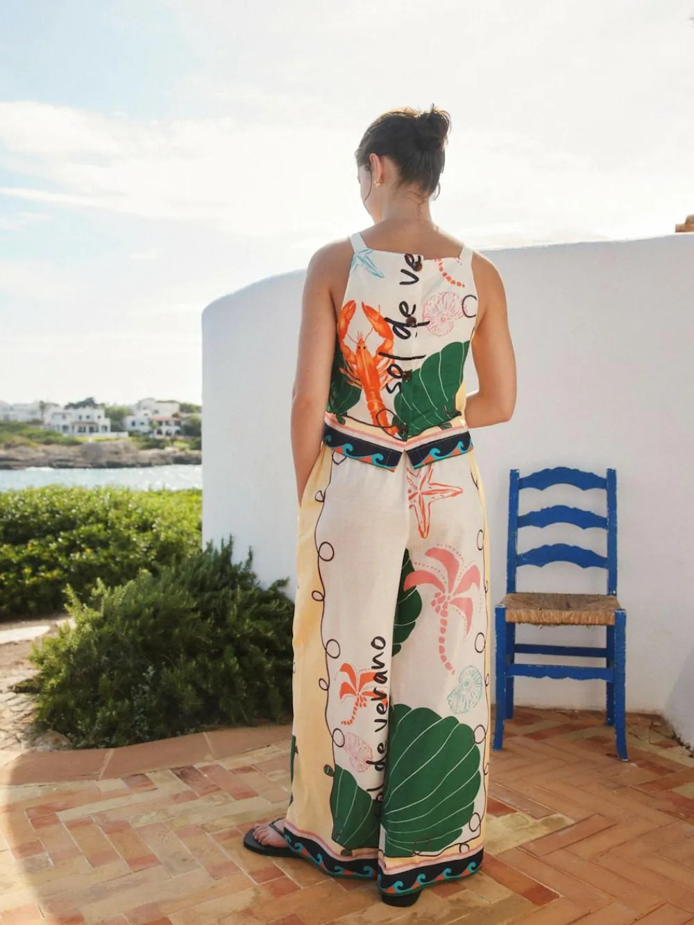 Next Multi Wide Leg Trousers