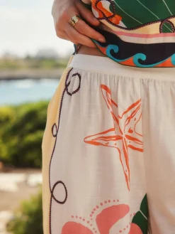 Next Multi Wide Leg Trousers