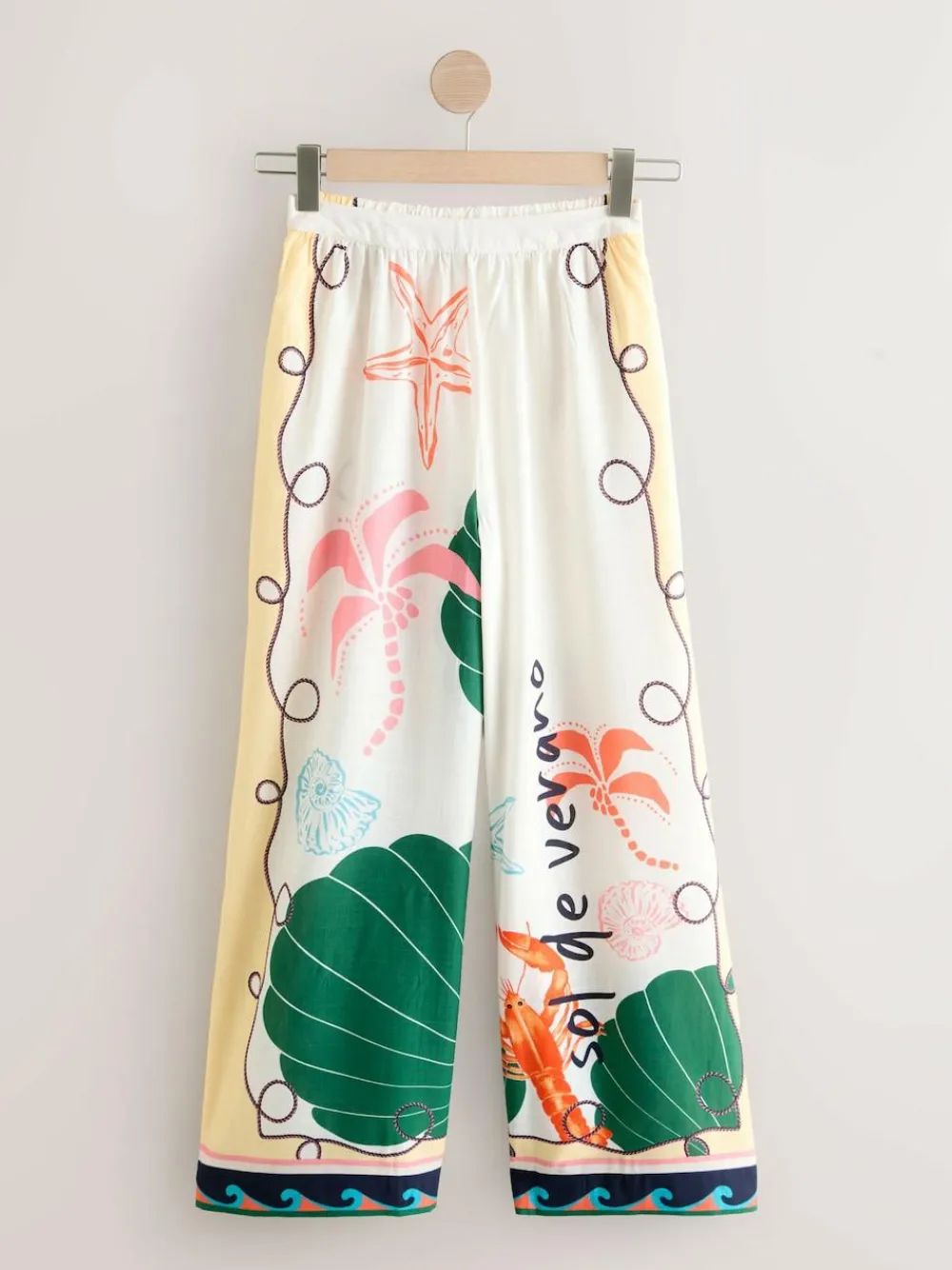 Next Multi Wide Leg Trousers