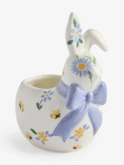 Next Multicolour Floral Ceramic Bunny Ring Holder^ Storage & Organisation|Ornaments