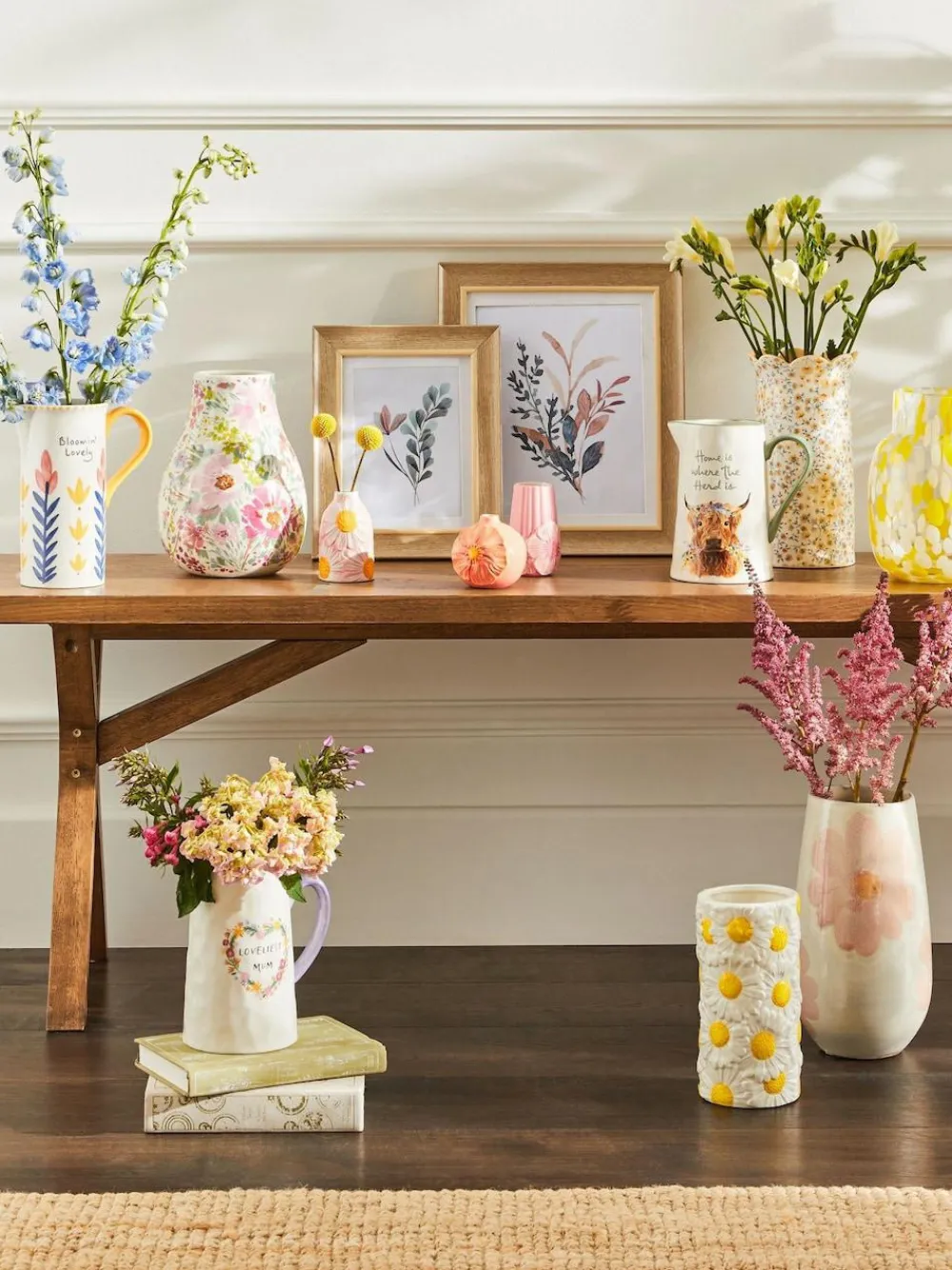 Discount Next Medium Ceramic Vase Multicolour Floral Print