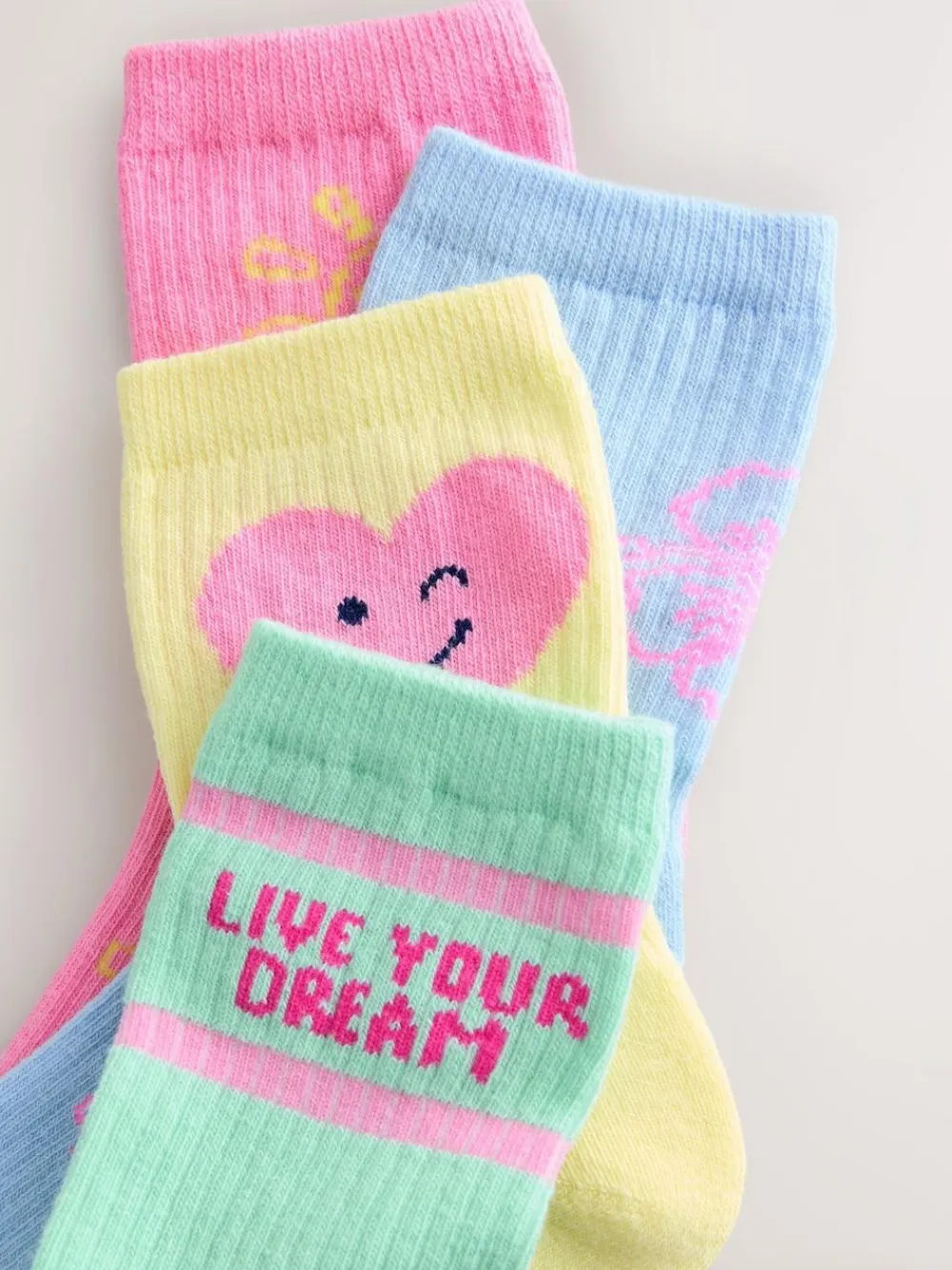 Next Cotton Rich Cushioned Sole Ankle Socks 4 Pack^ Nightwear|Tights