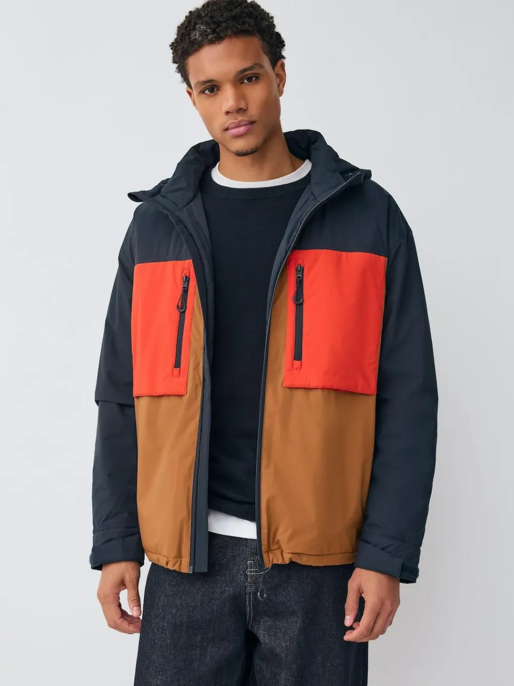 Hot Next ThermoGen Shower Resistant Wadded Jacket Multicolour