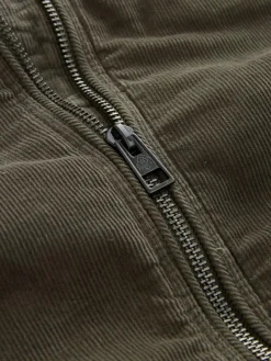 Clearance Next Corduroy Borg Lined Jacket Mushroom Brown