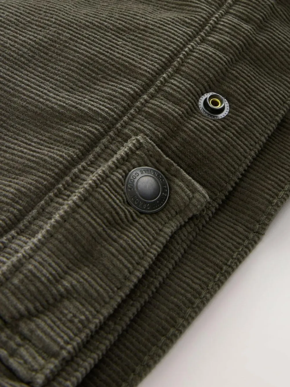 Clearance Next Corduroy Borg Lined Jacket Mushroom Brown