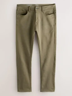 Next Mushroom Brown Skinny Fit Comfort Stretch Jeans^ Jeans|Jeans