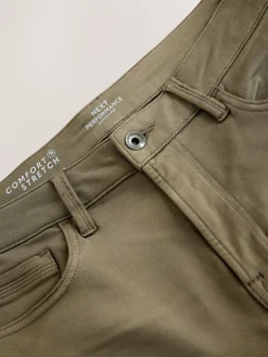 Next Mushroom Brown Skinny Fit Comfort Stretch Jeans^ Jeans|Jeans