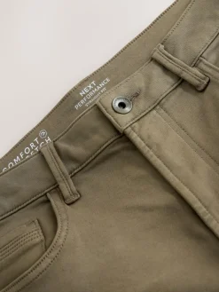 Sale Next Straight Fit Comfort Stretch Jeans Mushroom Brown