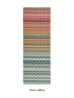 Hot My Mat Zig Zag Runner Candy Rainbow