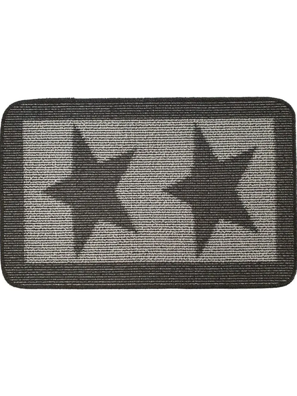 Outlet My Mat Utility Star Washable Non Slip Doormat Charcoal Grey