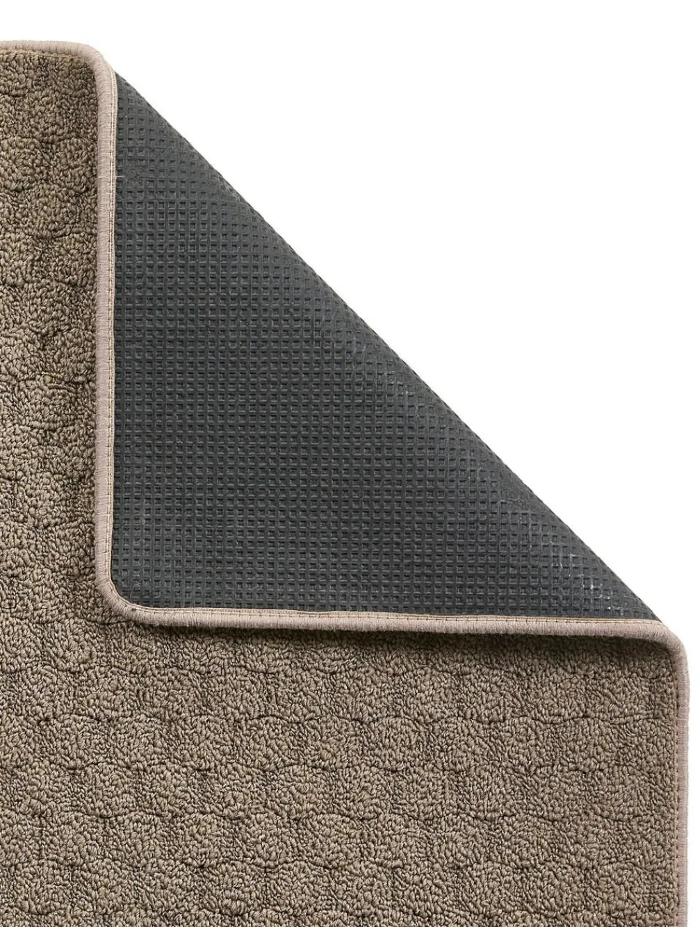 New My Mat Sculptured Honeycomb Rug Mink