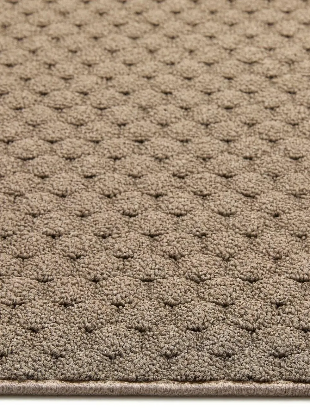 New My Mat Sculptured Honeycomb Rug Mink