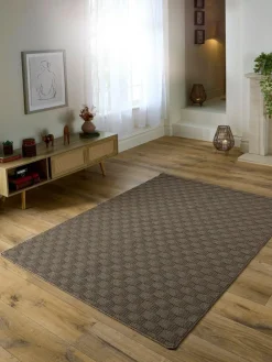 Hot My Mat Mink Sculptured Washable Stain Resistant Runner