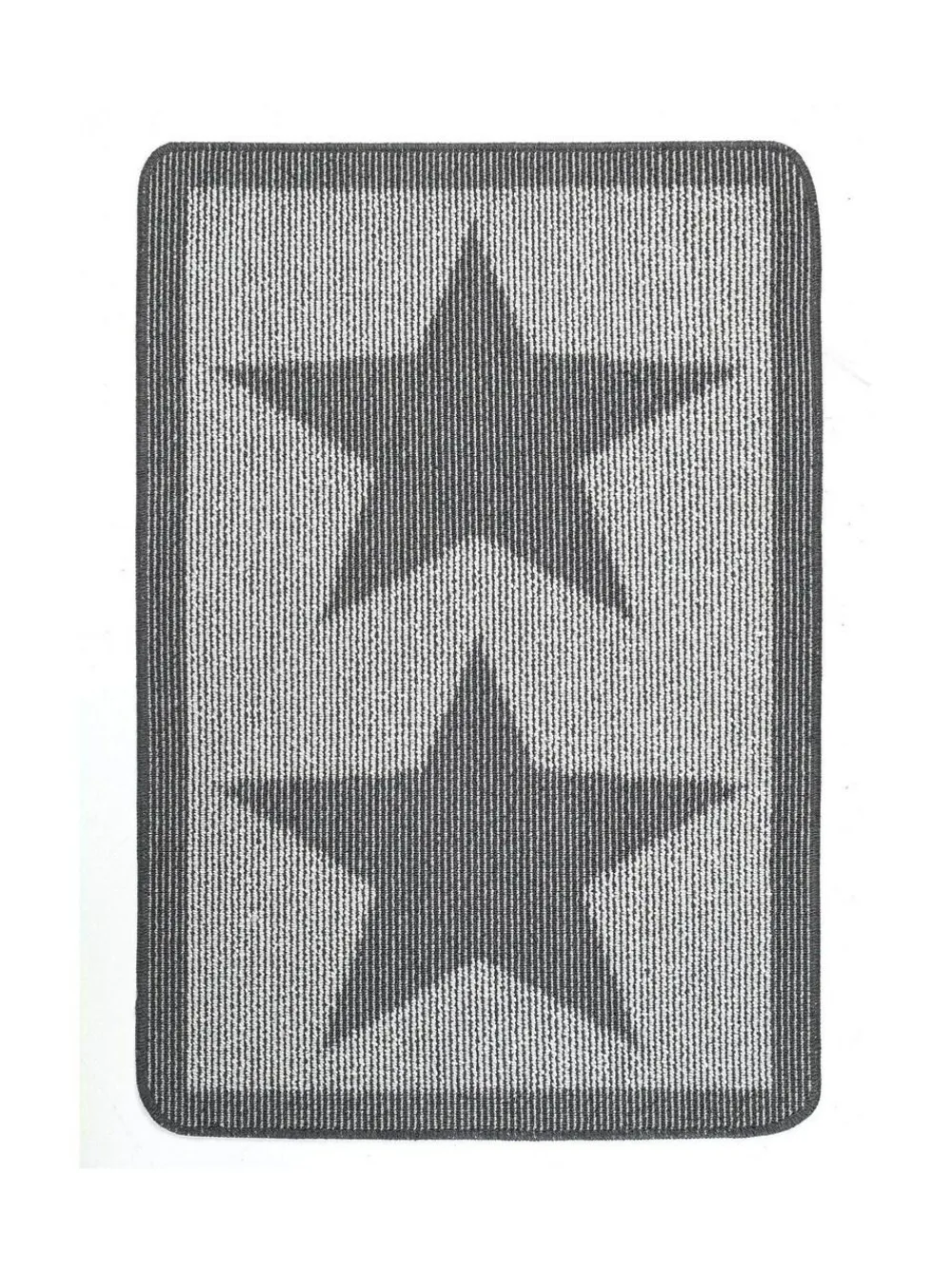Hot My Mat Utility Star Washable Non Slip Doormat Silver