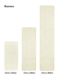 My Rug Ivory Shaggy Rug^ Rugs & Runners