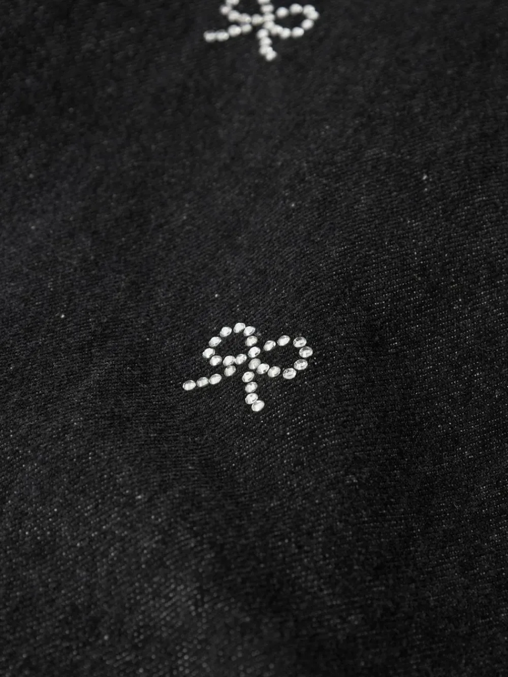 Online Name It Black Bow Embellished Jeans