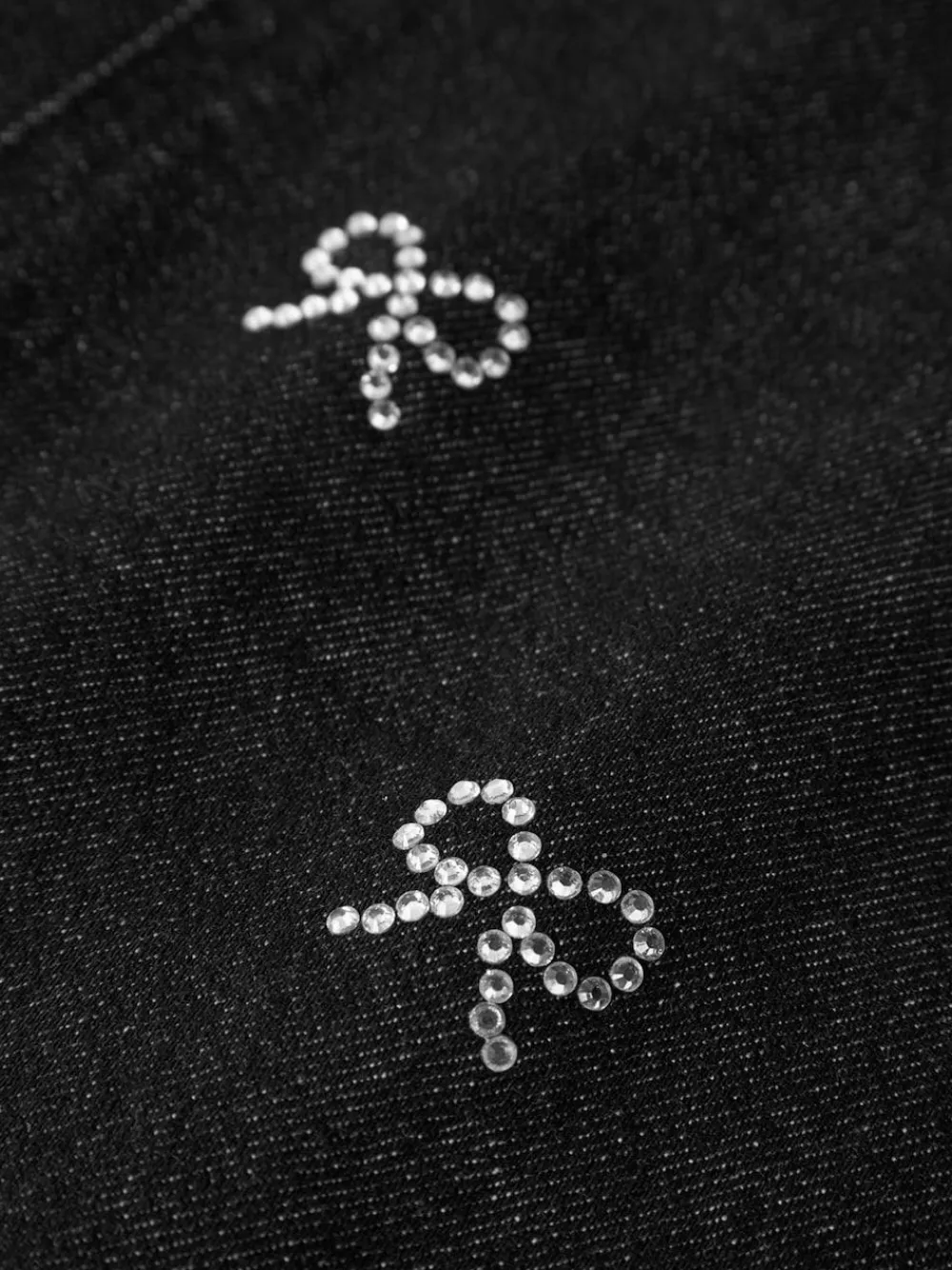 Online Name It Black Bow Embellished Jeans