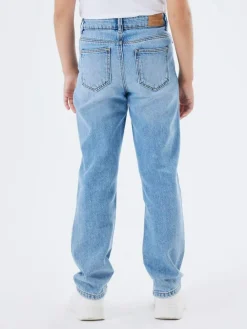 Name It Blue High Waist Straight Leg Jeans^ Jeans