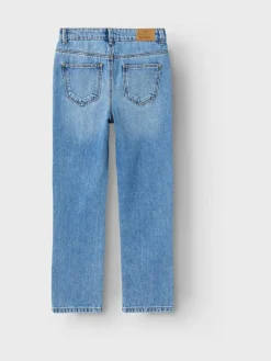 Name It Blue High Waist Straight Leg Jeans^ Jeans