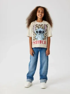 Name It Blue Straight Leg Fold Up Jeans^ Jeans