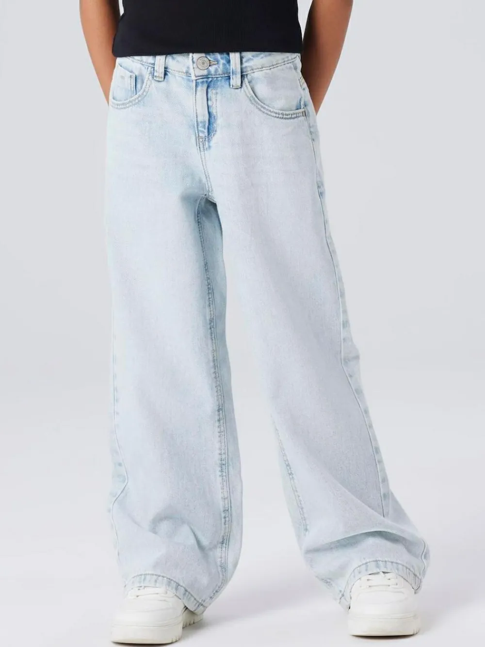 Name It Dark Blue Wide Leg Jeans^ Jeans