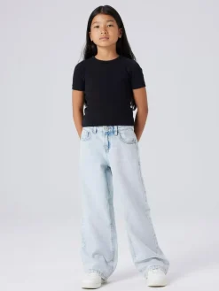 Name It Dark Blue Wide Leg Jeans^ Jeans