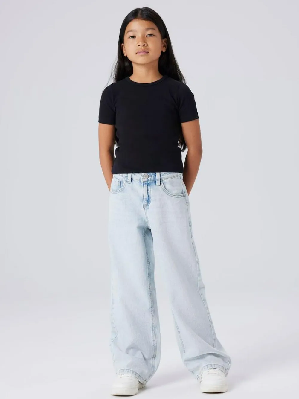 Name It Dark Blue Wide Leg Jeans^ Jeans