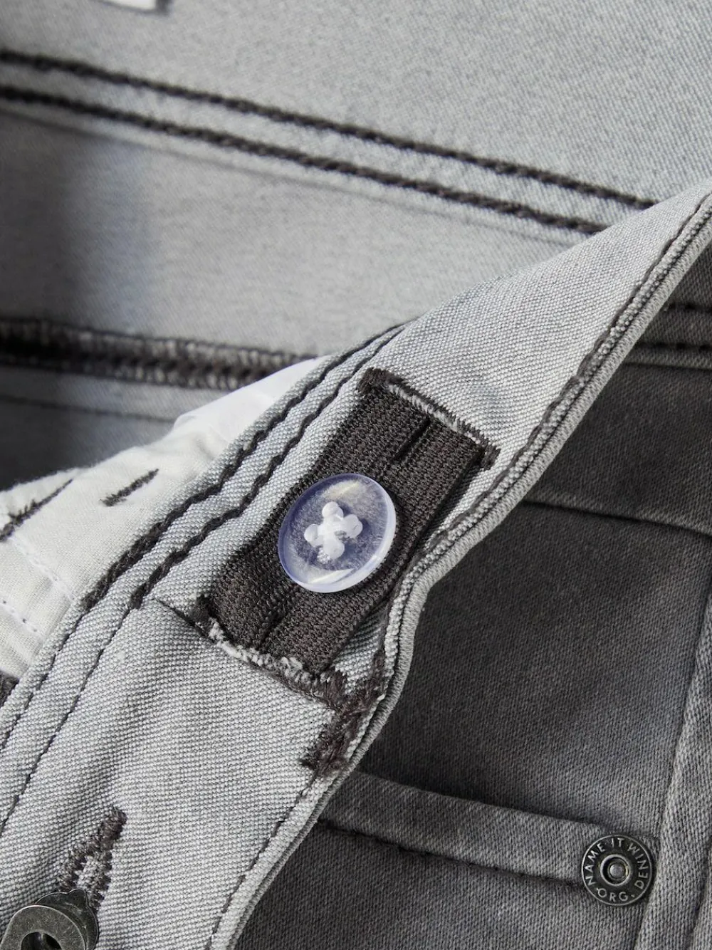 Outlet Name It Boys Slim Fit Jeans Grey