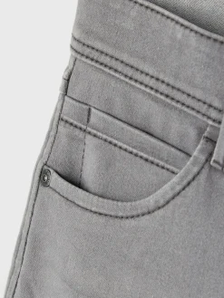 Outlet Name It Boys Slim Fit Jeans Grey