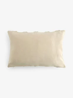 New Next 40 x 59cm Woven Chevron Cushion Natural