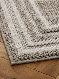 Hot Next Natural Albie Bobble Border Runner