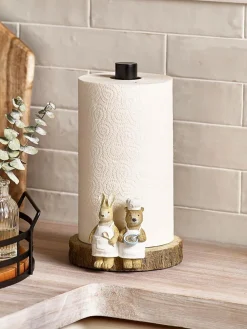 Online Next Natural Bertie And Rosie Kitchen Roll Holder