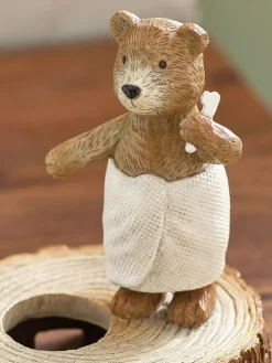 Next Natural Bertie Bear Electric Toothbrush Holder^ Bathroom Accessories