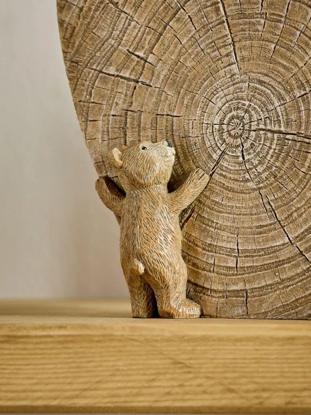 Clearance Next Natural Bertie the Bear Monogram Ornaments