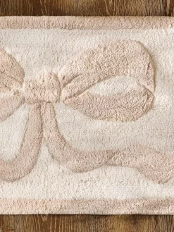 Outlet Next Natural Bow Bath Mat