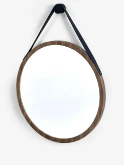 Sale Next Hanging Round Wall Mirror Natural Bronx