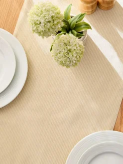 Discount Next Bronx Kitchen Table Runner Natural