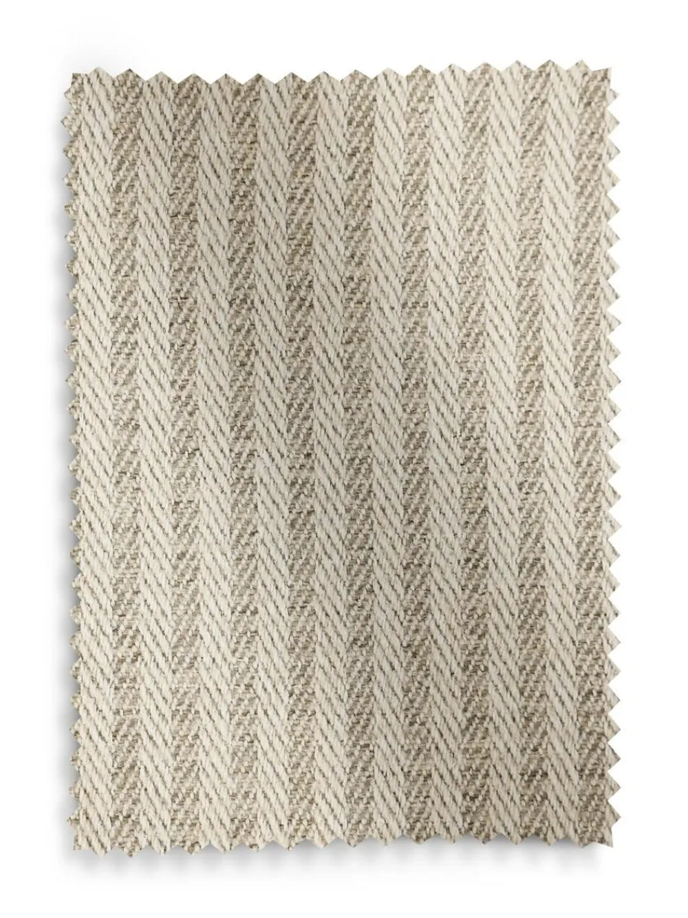 Hot Next Brushed Stripe Pencil Pleat Lined Curtains Natural