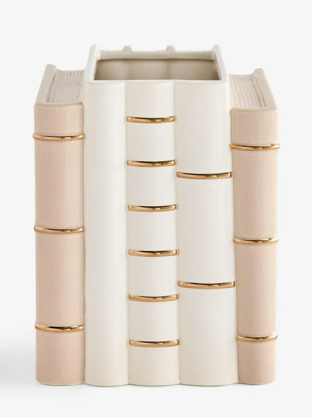 Outlet Next Natural Ceramic Books Vase