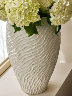Next Natural Ceramic Fairford Textured Extra Large Vase^ Vases