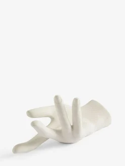 Hot Next Natural Ceramic Hand Trinket Dish Ring Holder