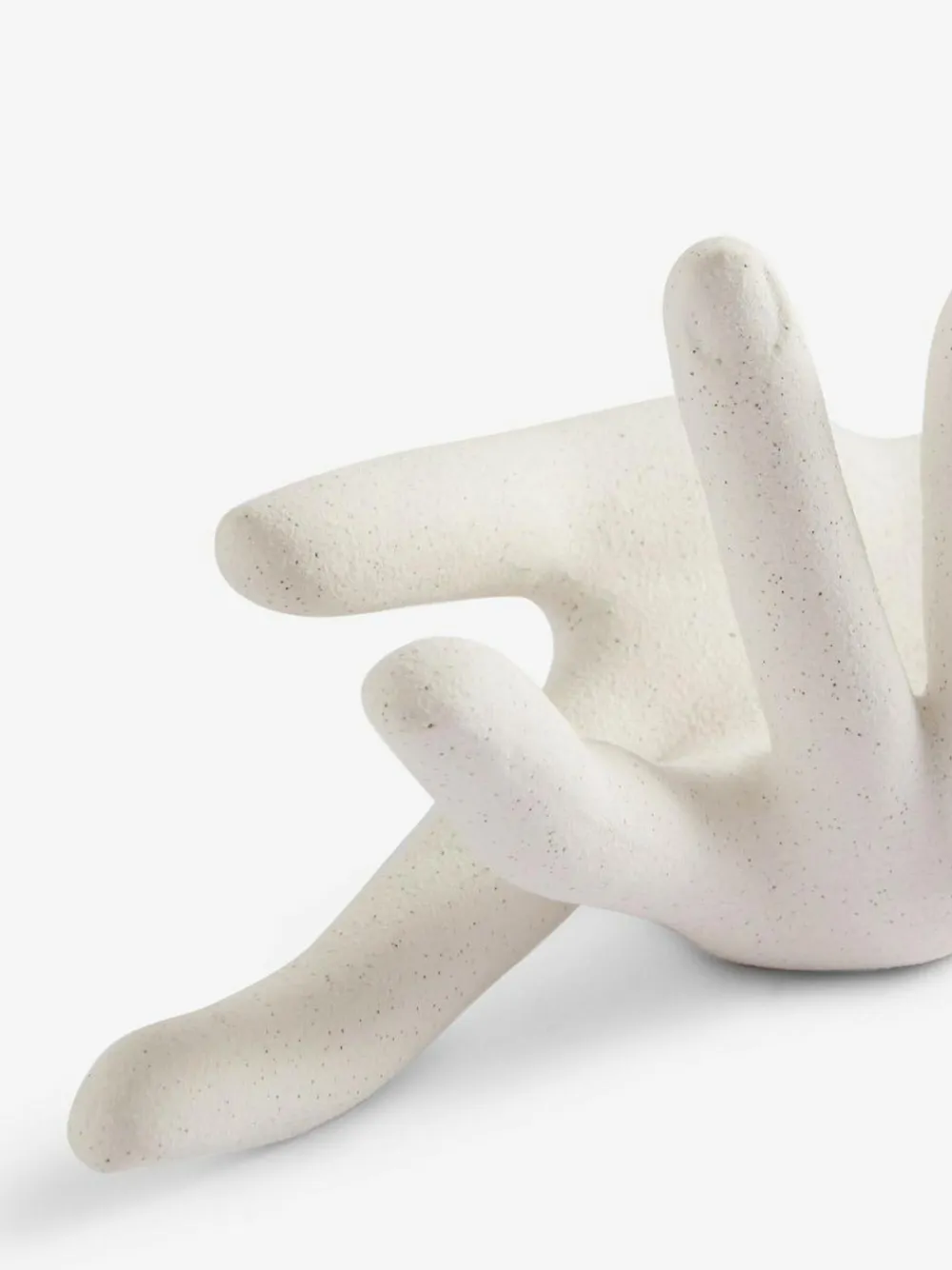 Hot Next Natural Ceramic Hand Trinket Dish Ring Holder