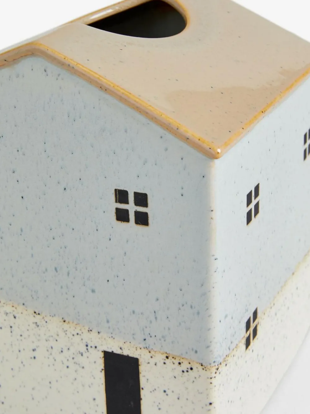 Next Natural Ceramic House Tissue Box^ Storage & Organisation|Ornaments