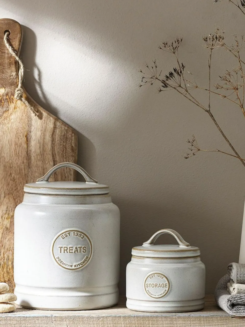 Next Natural Country Badge Single Storage Jars^ Storage & Organisation