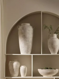 Next Natural Country Ceramic Lydford Extra Large Textured Flower Vase^ Vases