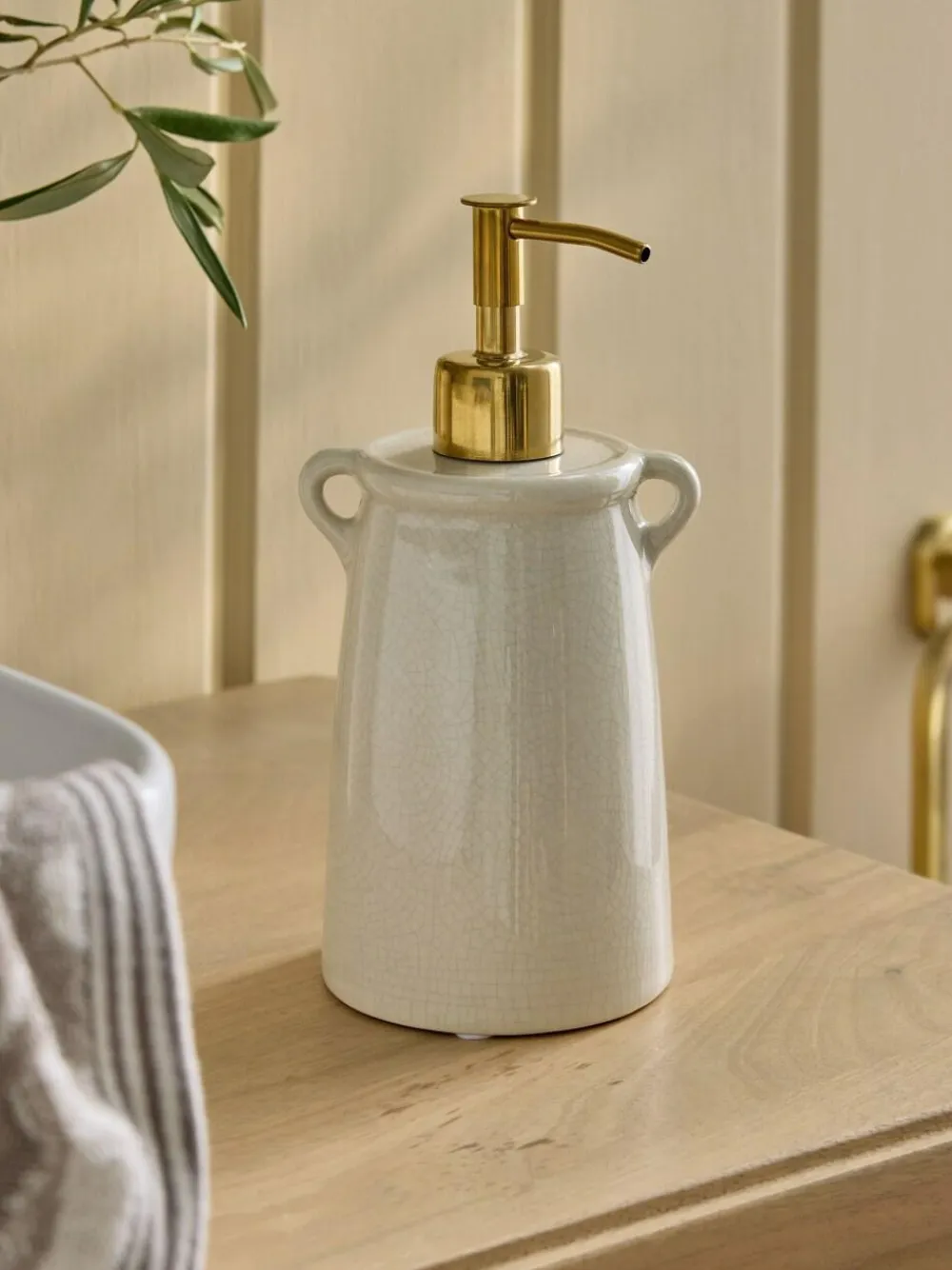 Next Natural Country Soap Dispenser^ Bathroom Accessories