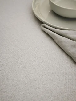 Clearance Next Natural Dalby Fringe Table Cloth