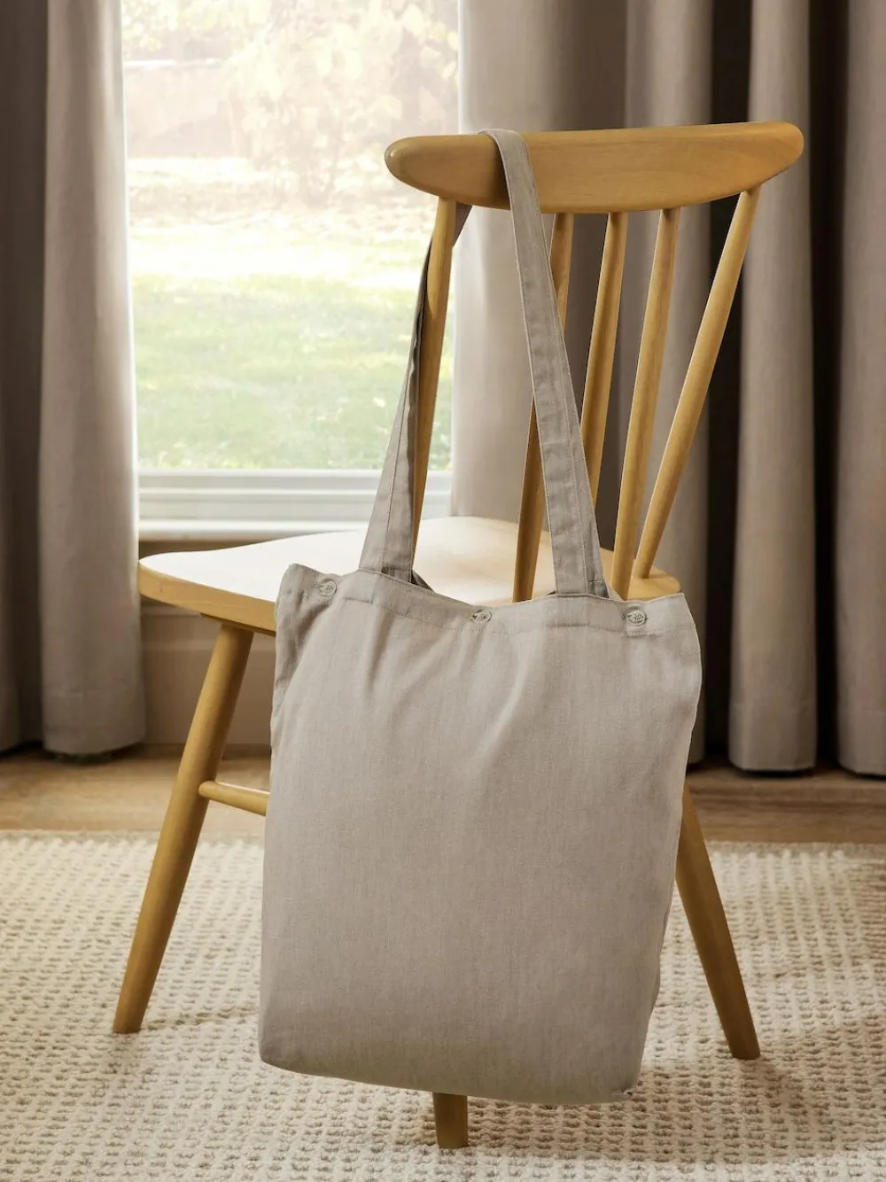 Next Natural Dark Blackout/Thermal Cotton Eyelet Curtains^ Curtains & Blinds