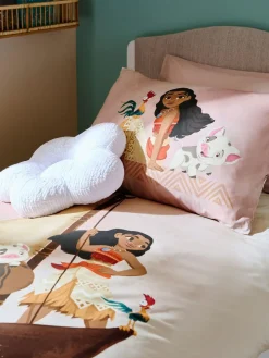 Online Next Natural Disney Moana 100% Cotton Duvet Cover and Pillowcase Set
