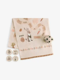 Discount Next Natural Easter Bunny Rabbit Game Dining Table Runner